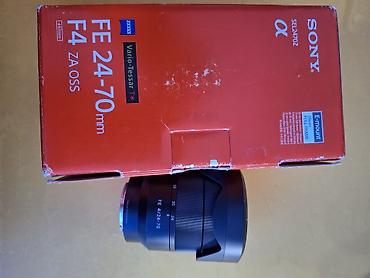 eafc 24: Продаю объектив sony FE 24-70mm. Объектив в идеальном состоянии — 4