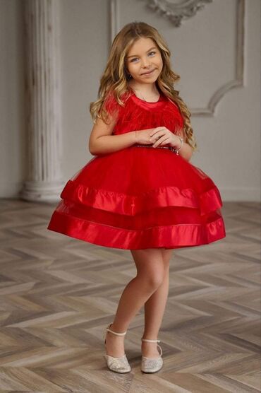 Haljine: Predivne haljinice saten, til, perje, šljokice, za princezice od — 7