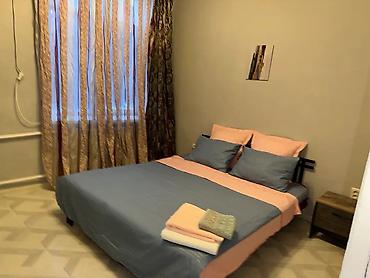 Посуточная аренда квартир: 1 комната, Люкс, элитка, Бишкек Парк ТРЦ, Душевая кабина, Постельное белье, Кондиционер — 7