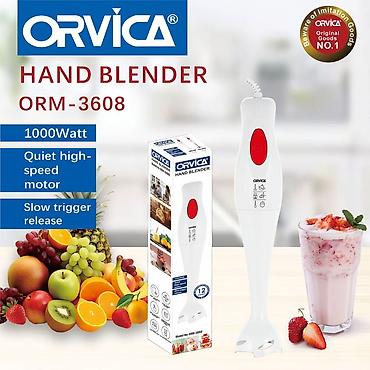 mix 2: Ручной блендер Orvica ORM-3608 - Мощность: 1000 W - Тихий — 1