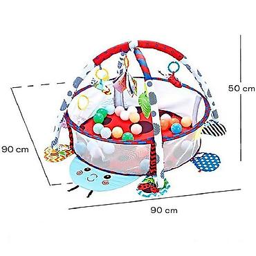 sandale 5cm: KikkaBoo Podloga za igru sa 30 loptica Ladybug (šifra: KKB1) — 2