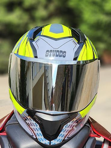 Moto geyim: Məhsul: Studds THUNDER tam üzlü motosiklet dəbilqəsi Xüsusiyyətlər: - — 3