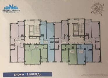 купить участок под бизнес в бишкеке: 2 комнаты, 80 м², Элитка, 7 этаж, Евроремонт