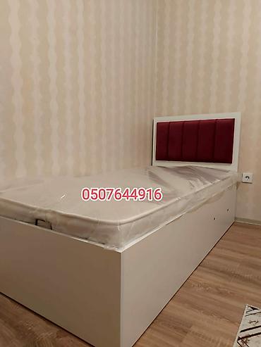 kreslo tek: Yeni, Təknəfərlik çarpayı, Bazalı, Matras ilə, Siyirməsiz, Azərbaycan — 8