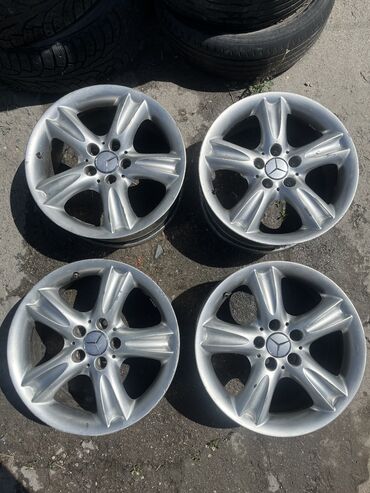Диски: Литые Диски R 17 Mercedes-Benz, Комплект, отверстий - 5, Б/у