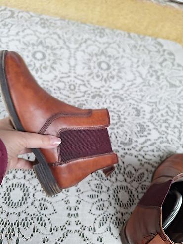 luze o: Tamaris kožne čizme – veličina 38 - Gazište: 24 cm - Materijal — 2