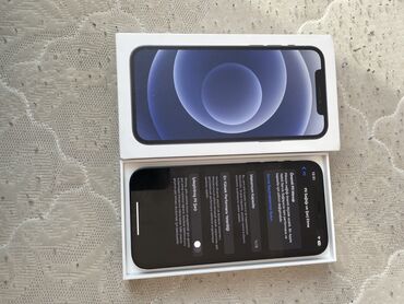 Apple iPhone: IPhone 12, 64 GB, Jet Black, Simsiz şarj, Face ID