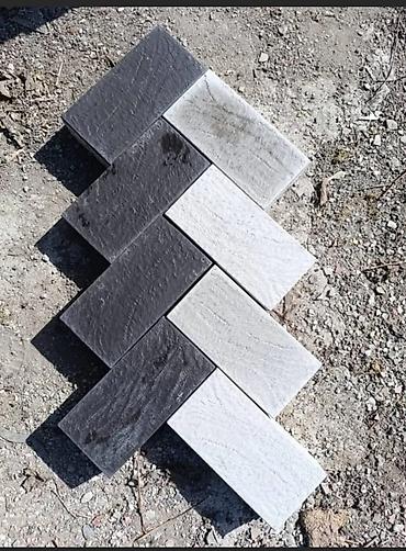 Тротуарная плитка: Тротуарная плитка «Классик Микс» (серо-белая) - Материал — 9