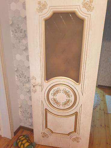 pilasdik qaplar: Klassik üslubda otaq/qonaq otağı qapısı - Material: MDF əsaslı — 1