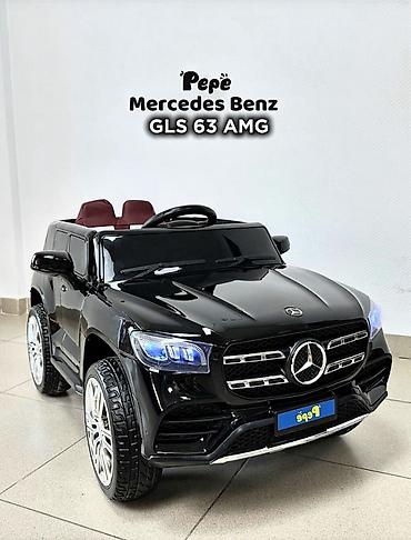 гелик электро: Детский электромобиль Mercedes‑Benz GLS 63 AMG (лицензионная модель) — 1