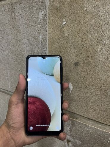 Samsung: Samsung Galaxy A12, rəng - Göy, İki sim kartlı