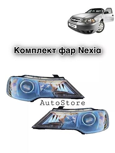 Комплект передних фар Daewoo 2011 г., Новый, Аналог, Китай