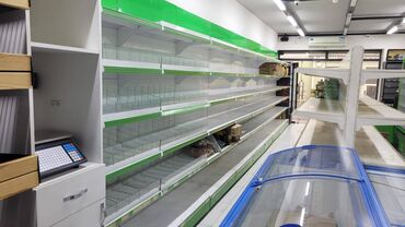 Rəf vitrinləri: Ideal vezyetde market avadanliqlari satilir. Qiymetlerde razilaşma — 8
