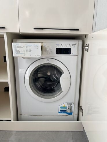 ucuz paltar yuyan masinlar: Paltaryuyan maşın Indesit, 7 kq, Avtomat, Qurutmasız, Kredit yoxdur, Ünvandan götürmə