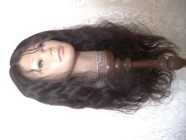 Perike i klipse: Duga lace front perika od prirodne kose crne boje Prednost ove lace — 1