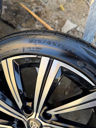 toyota filler: İşlənmiş Disk təkər Toyota 225 / 45 / R 17, 5 Boltlu — 1