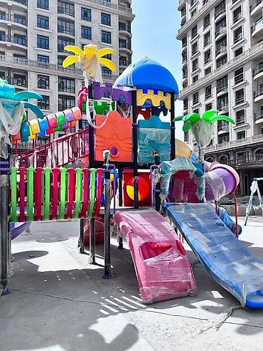 Другие игровые комплексы: Детские площадки, комплексы, спортивные площадки, горки, качели — 8