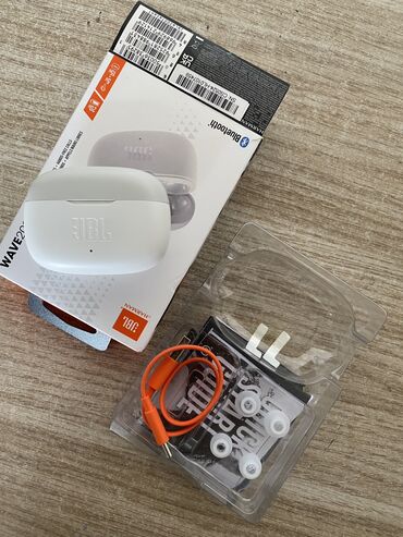 orjinal ses: Новый Беспроводные (Bluetooth) Наушники, JBL, цвет - Белый