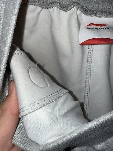 dima bilan excite: Спортивные брюки Li-Ning серого цвета, размер XL. Подойдут для — 5