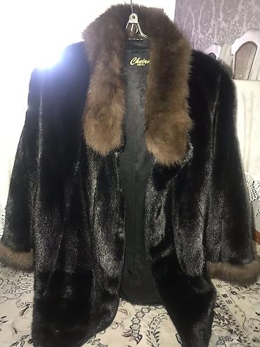 brand: Продаю шикарную норковую шубу, рукава и воротник соболь, брали за — 6