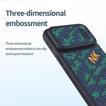 Maske i futrole za telefone: Maska Nillkin Striker S za iPhone 14 Plus 6.7 plava. Kataloški broj — 6