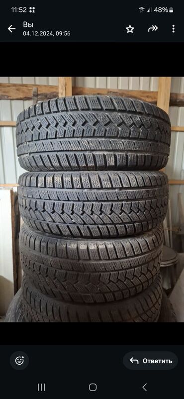 шины для сапок: Шины 205 / 55 / R 16, Зима, Б/у, Комплект, Легковые, Bridgestone