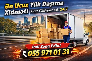 ucuz yuk dasima bakı: Yükdaşıma xidməti – Bakı üzrə 24/7 - Ev, ofis və anbar daşınması - — 1