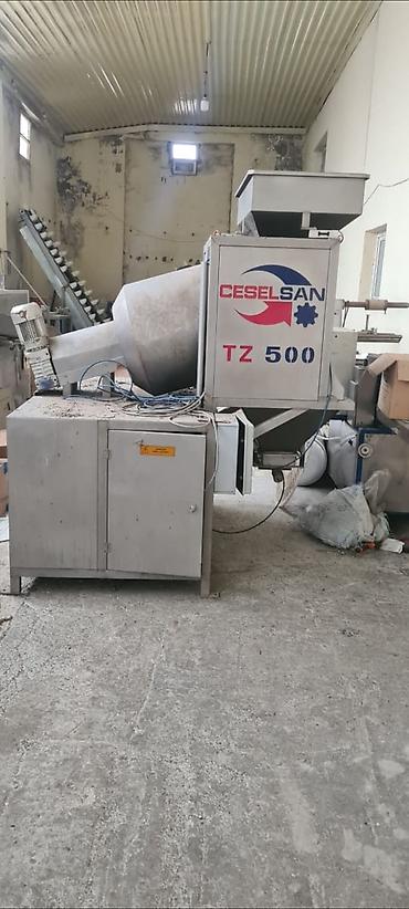 turk makina: CESELSAN TZ 500 – sənaye tipli tum/çəltik/çərəz emalı üçün avadanlıq — 2