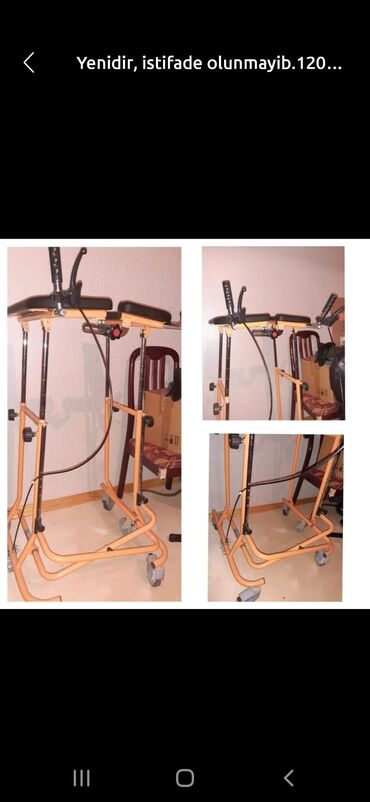 Yerimək üçün arabalar, çəliklər, əsalar, rollatorlar: TƏCİLİ SATILIR 400 AZN REAL ALICIYA ENDİRİM OLACAQ ❗❗❗❗