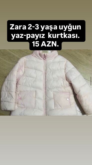купить кепку в баку: Куртка, Для девочек, 3 - 4 года, Zara Kids