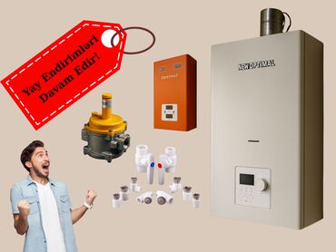 Radiatorlar: Yeni Kombi New optimal 24 kVt, Ödənişli çatdırılma, Ödənişli quraşdırma, Zəmanətli, Kredit yoxdur