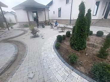 Тротуарная плитка: Брусчатка тротуарная плитка установка доставка замер бордюр лоток — 16