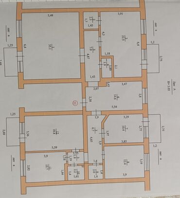 Продажа квартир: 5 и более комнат, 150 м², Индивидуалка, 1 этаж, Старый ремонт — 21