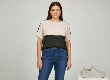 ubrania oversize: Жіноча блуза, розмір XL