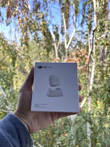 купить профессиональный фотоаппарат бу: Микрофон Dji mic mini, совсем новый, микрофон работает, все отлично