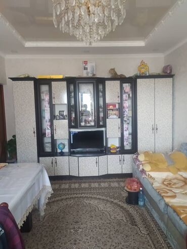 продается квартира в балыкчы в Кыргызстан | Посуточная аренда квартир: 2 комнаты, 54 м², 105 серия, 1 этаж, Свежий ремонт, Электрическое отопление