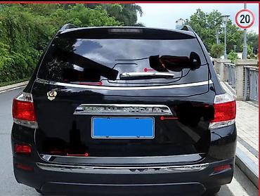 Накладки и молдинги на заднюю часть кузова для Toyota Highlander lalafo.kg да Накладки и молдинги на заднюю часть кузова для Toyota Highlander