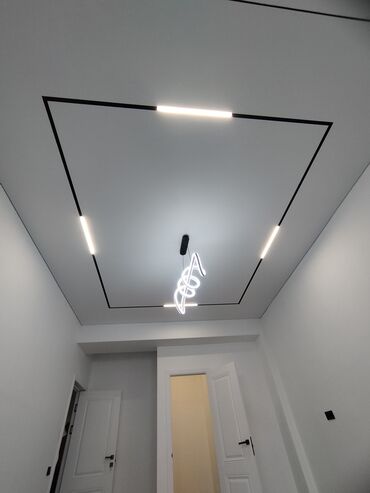 обделка потолков: Керме шыптар Жылтырак, Жылтырабаган, 3D потолоктор Акысыз ченөө, Кепилдиги, Монтаждоо