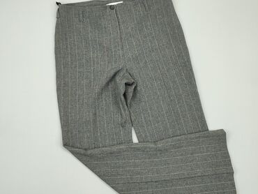 spódniczka w kratkę szara: Material trousers, XL (EU 42), condition - Very good
