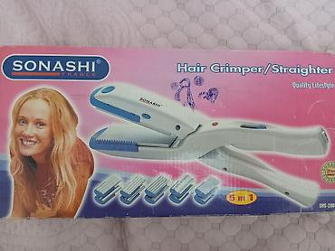 sonashi fen: SONASHI Hair Crimper/Straightener – 5 in 1 Xüsusiyyətlər: - 5 — 2