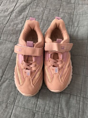 кросовки ош: Детские кроссовки для девочки - Цвет: персиково-розовый с блестящими