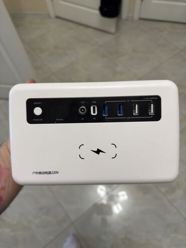 телефон алмашам: Power bank Зарядка 12V DC TYPE-C 18W PD 4 type-a 5v USB Розетка