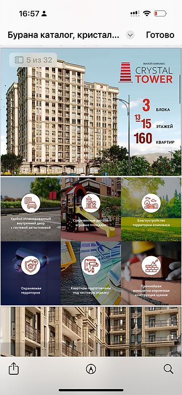 Продажа квартир: 2 комнаты, 83 м², Элитка, 5 этаж, Готовая ПСО (под самоотделку) — 12