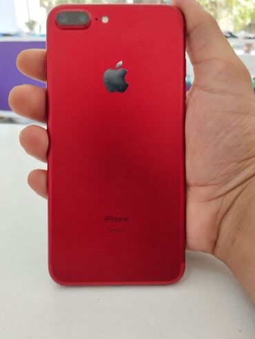 Elektronika: IPhone 7 Plus | 128 GB Qırmızı | Barmaq izi