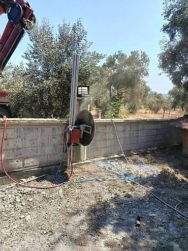 Beton kəsimi və deşmə xidməti - Hilti DS-BG 80 relsli wall saw və