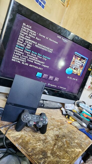 сони плестешин: Легендарная playstation 2, прошитая freemcboot, запуск игр с флешки