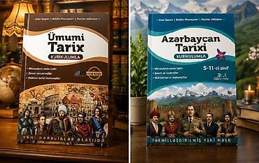 Книги и журналы: Məhsul: Kurikulumla uyğunlaşdırılmış tarix dərs vəsaitləri dəsti 1) — 1