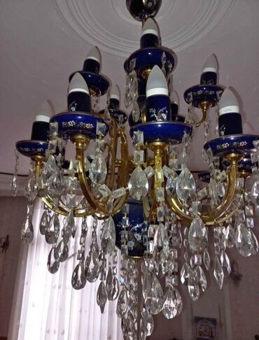 çılcıraq: Çılçıraq, 10 və daha çox lampa, Xrustal