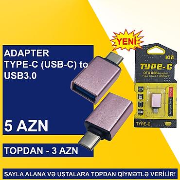 Digər kompüter aksesuarları: Type-C/USB-C Adapterlər SAYLA ALANA VƏ USTALARA TOPDAN QİYMƏTLƏ — 3