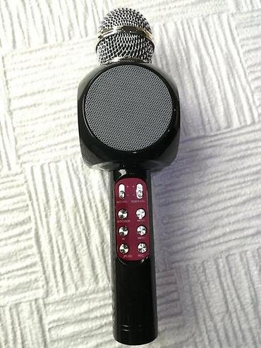 medion gramofon: Bežični karaoke mikrofon sa zvučnicima i LED osvetljenjem – model — 6